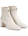Lk Bennett Natalia Ecru Calf Leather Ankle Boot