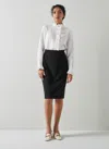 Lk Bennett Susannah Skirts In Black