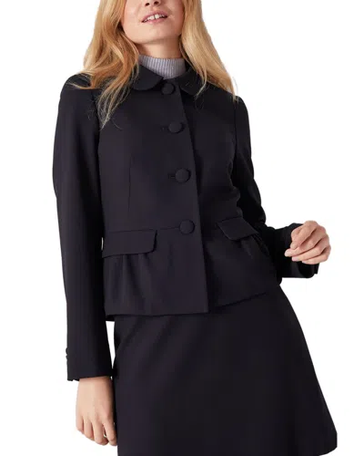 Lk Bennett Nolan Jacket In Blue