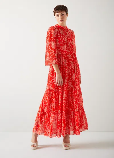 Lk Bennett Olivia Dresses In Red