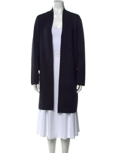 Pre-owned Lk Bennett Open Front Sweater In Black