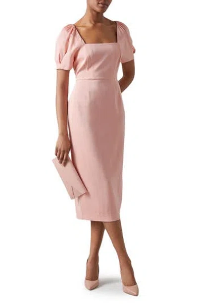 Lk Bennett Paige Sheath Dress In Pink