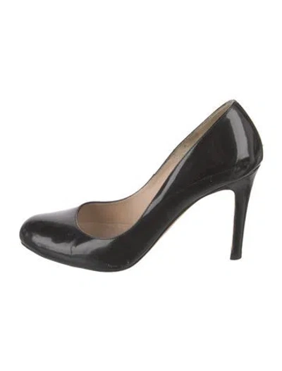 Pre-owned Lk Bennett Patent Leather Pumps In Black