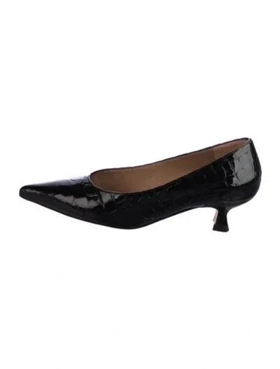Pre-owned Lk Bennett Patent Leather Pumps In Black