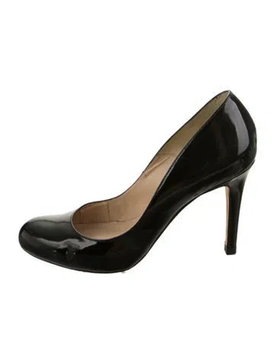 Pre-owned Lk Bennett Patent Leather Pumps In Black