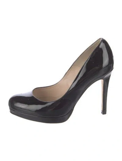 Pre-owned Lk Bennett Patent Leather Pumps In Black