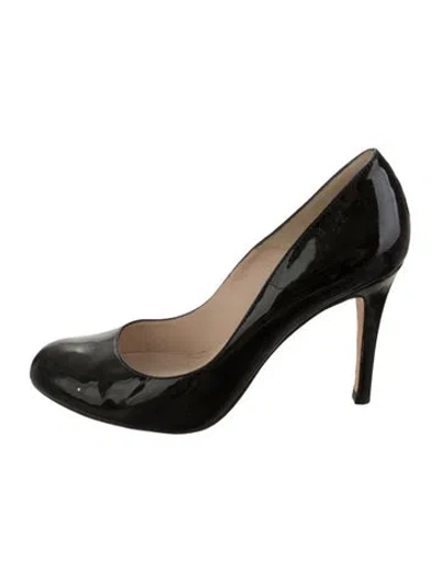 Pre-owned Lk Bennett Patent Leather Pumps In Black