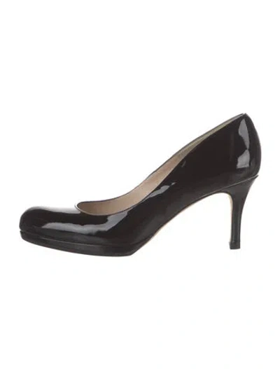 Pre-owned Lk Bennett Patent Leather Pumps In Black