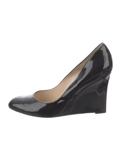 Pre-owned Lk Bennett Patent Leather Pumps In Black
