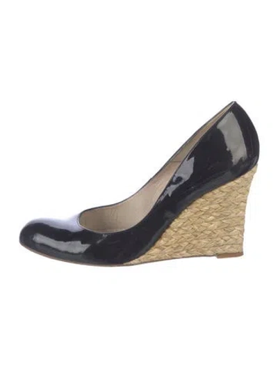 Pre-owned Lk Bennett Patent Leather Pumps In Black