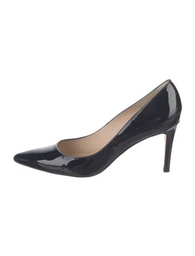 Pre-owned Lk Bennett Patent Leather Pumps In Blue