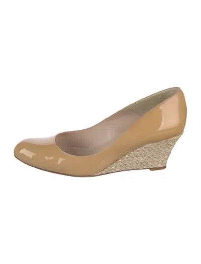 Pre-owned Lk Bennett Patent Leather Pumps In Brown