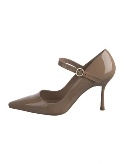 Pre-owned Lk Bennett Patent Leather Pumps In Neutrals