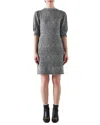 Lk Bennett Phillipa Dress In Gray
