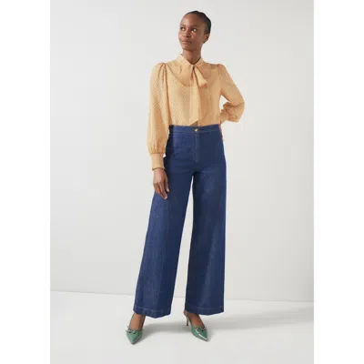 Lk Bennett L.k.bennett Polly Woven Top In Brown