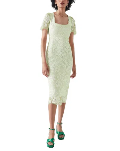 Lk Bennett Posy Dress In Pistachio