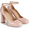 Lk Bennett Raelynn Ankle Strap Pump In Pink