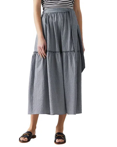 Lk Bennett Rego Skirt In Gray