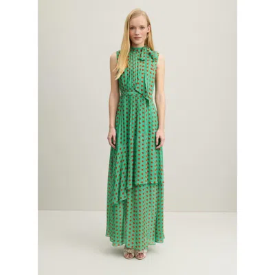 Lk Bennett Robyn Dresses In Green