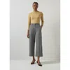 Lk Bennett Rosalind Pinstripe Crop Cargo Pants
