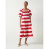 Lk Bennett Ruby Bold Stripe Maxi Dress