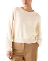 Lk Bennett Sandy Cashmere-blend Sweater In Brown
