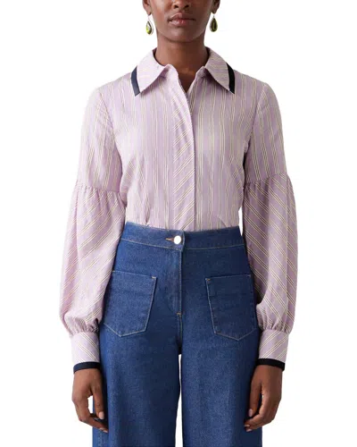 Lk Bennett Selma Top In Purple