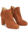 Lk Bennett Sierra Brandy Suede Ankle Boot