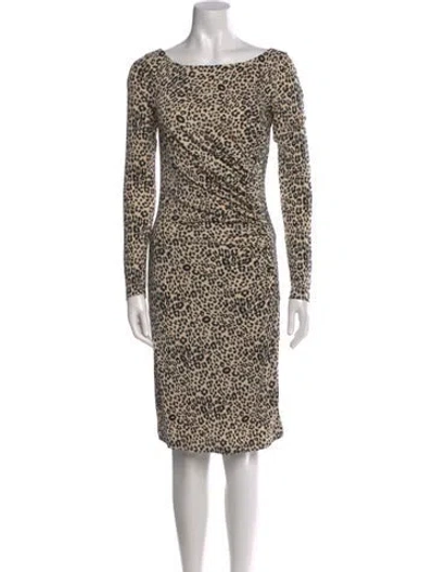 Pre-owned Lk Bennett Silk Knee-length Dress