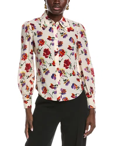 LK BENNETT LK BENNETT SILK SONYA BLOUSE