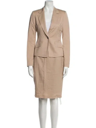 Pre-owned Lk Bennett Skirt Suit In Neutral