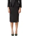 Lk Bennett Sky Pencil Skirt In Black