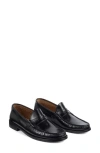 Lk Bennett Solo Penny Loafer In Black