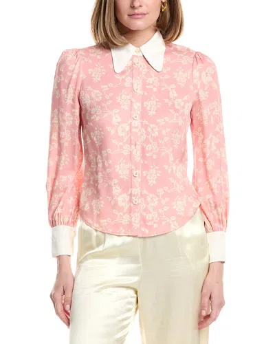 Lk Bennett Sonya Top In Pink