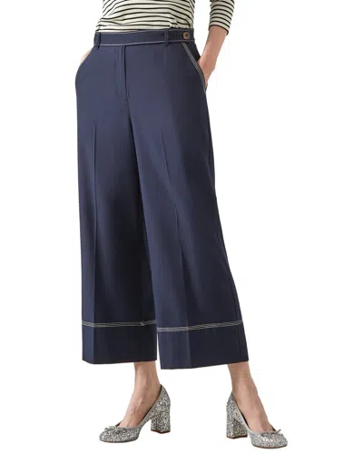 Lk Bennett Sophia Trouser In Blue