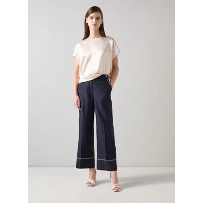 Lk Bennett Sophia Trousers In Multi