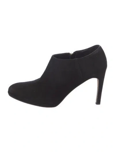 Pre-owned Lk Bennett Suede Boots In Black