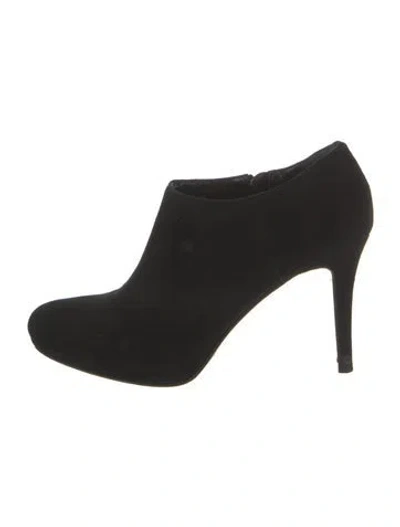 Pre-owned Lk Bennett Suede Pumps In Black