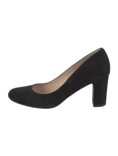 Pre-owned Lk Bennett Suede Pumps In Black