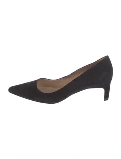 Pre-owned Lk Bennett Suede Pumps In Blue