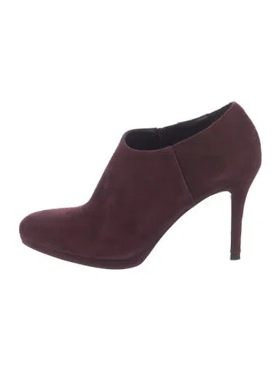 Pre-owned Lk Bennett Suede Pumps In Burgundy