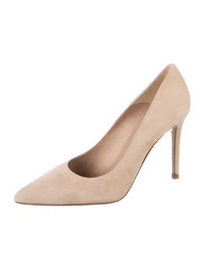 Pre-owned Lk Bennett Suede Pumps In Neutrals