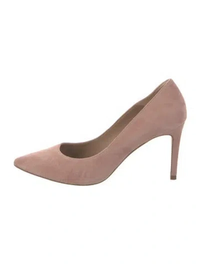 Pre-owned Lk Bennett Suede Pumps In Pink