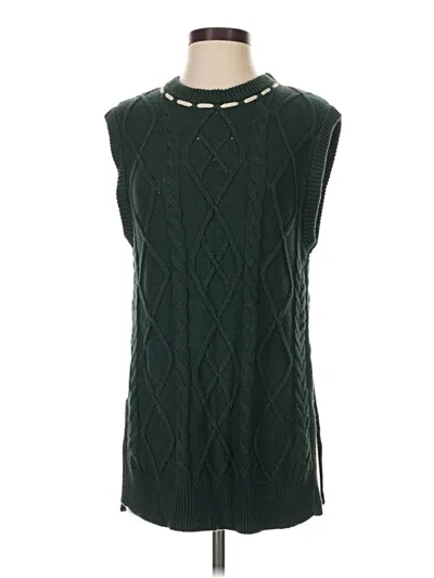 Pre-owned Lk Bennett Sweater Vest In Green