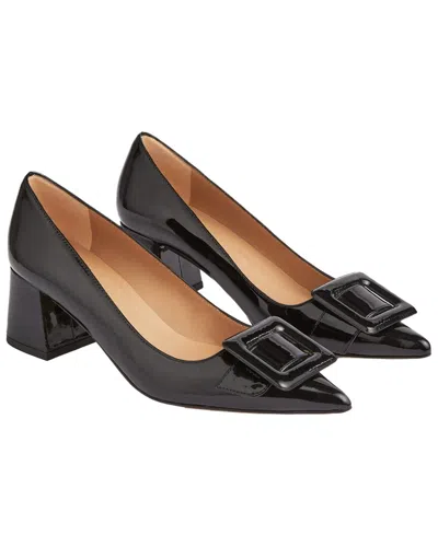 Lk Bennett Tia Patent Closed Courts In Black