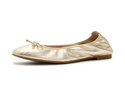 Lk Bennett Trilly Ballet Pumps In Gold