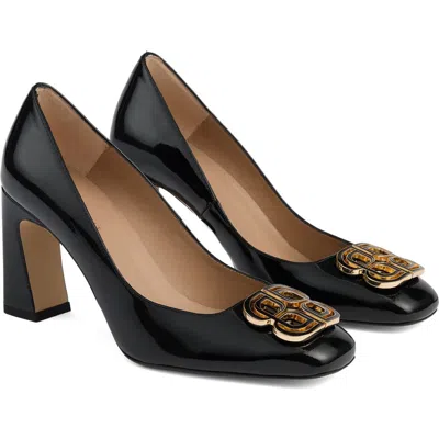 Lk Bennett Truly Logo Pump In Black