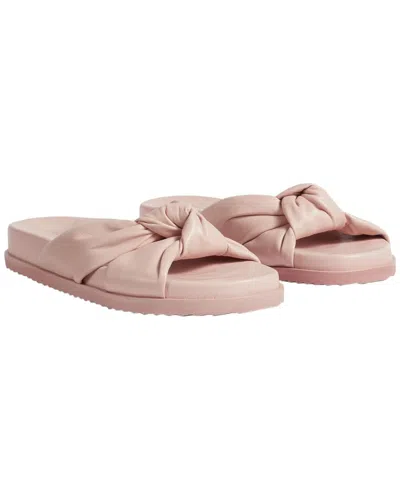 Lk Bennett Valencia Leather Sandal In Pink