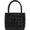 Lk Bennett Valerie Bungle Bead Top Handle Bag In Black