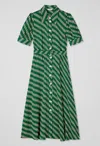 Lk Bennett Valerie Dresses In Green